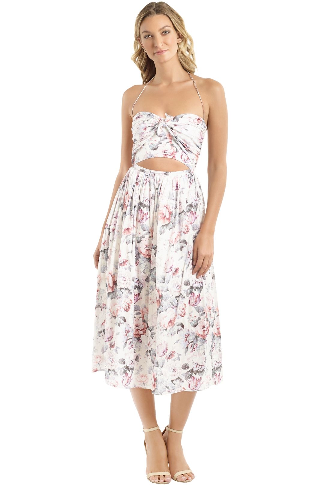 zimmermann strapless dress