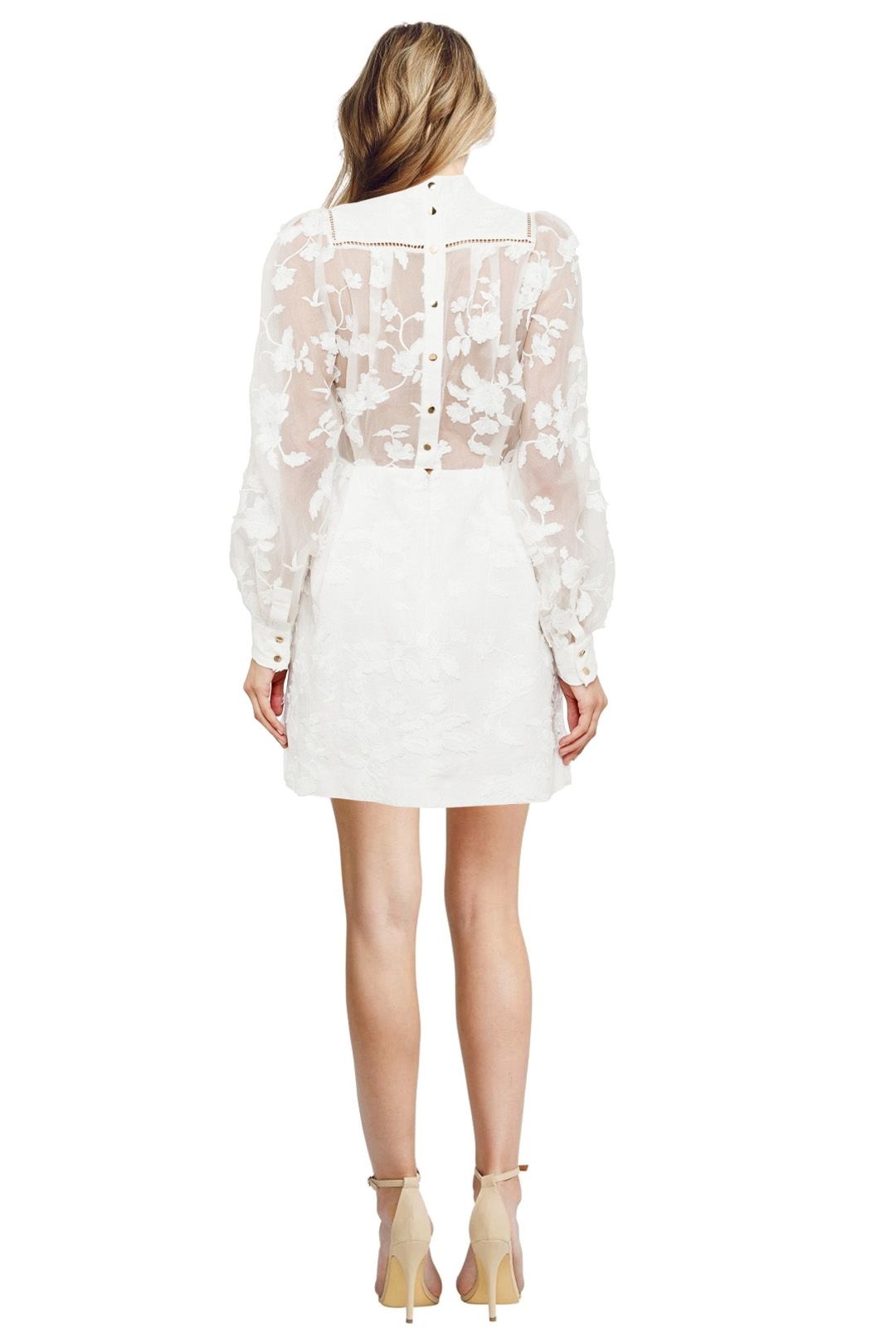 Mischief Manor Dress in Pearl by Zimmerman for Hire