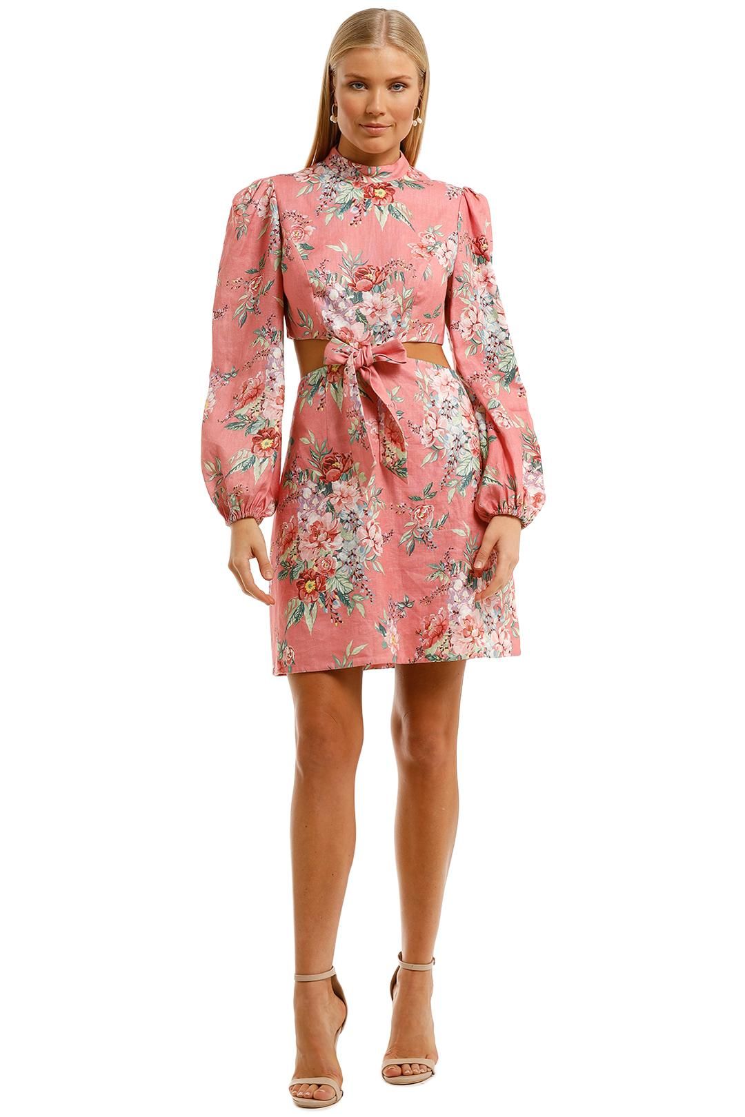 Image of Zimmermann - Bellitude Bow Front Dress