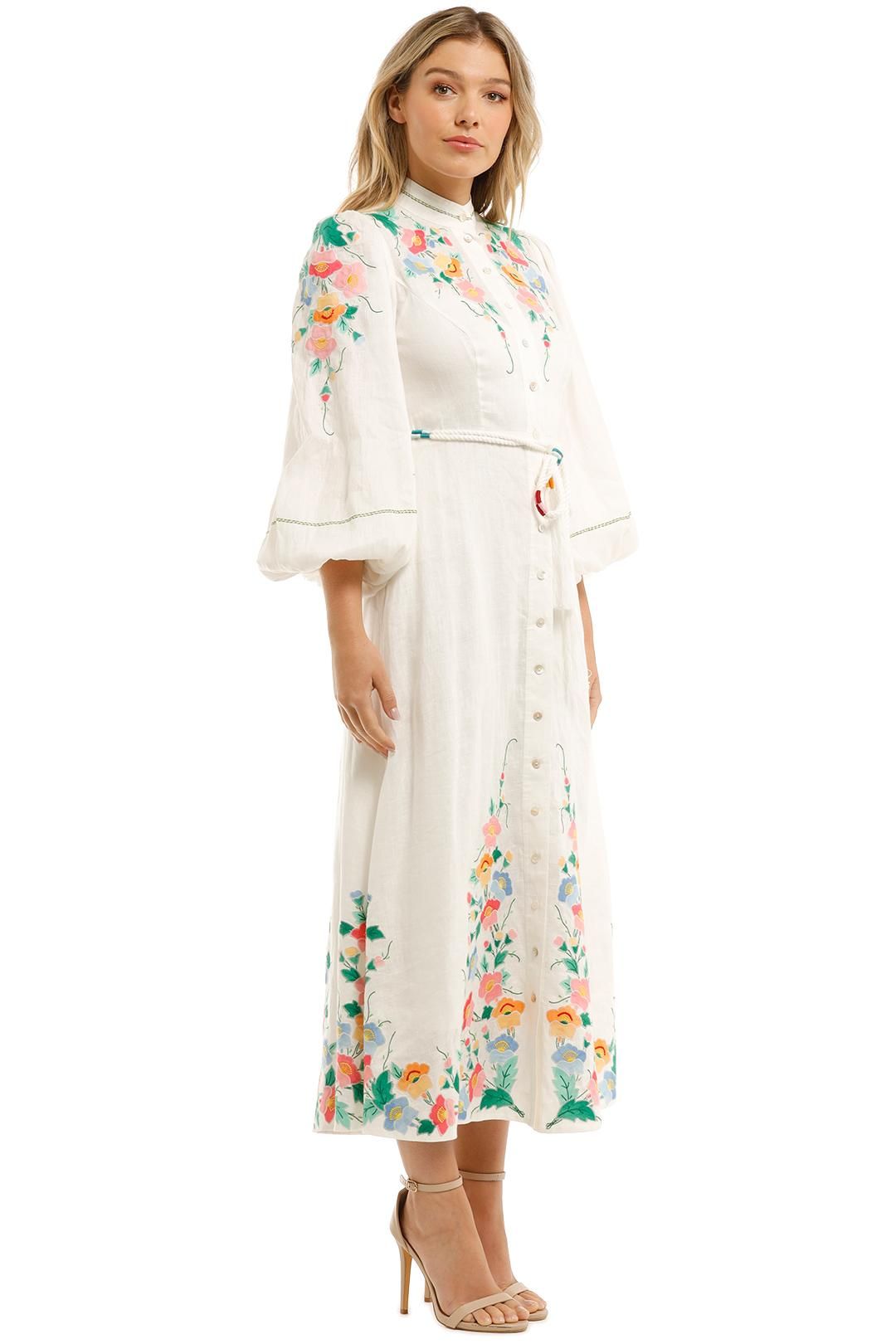 Fiesta Applique Long Dress by 