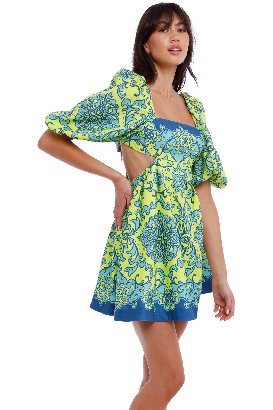 zimmermann green dress