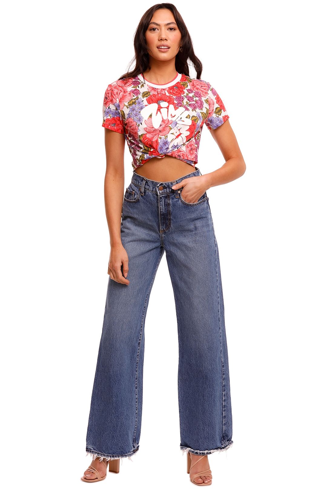 Zimmermann - Poppy Zimmermann Logo Tee